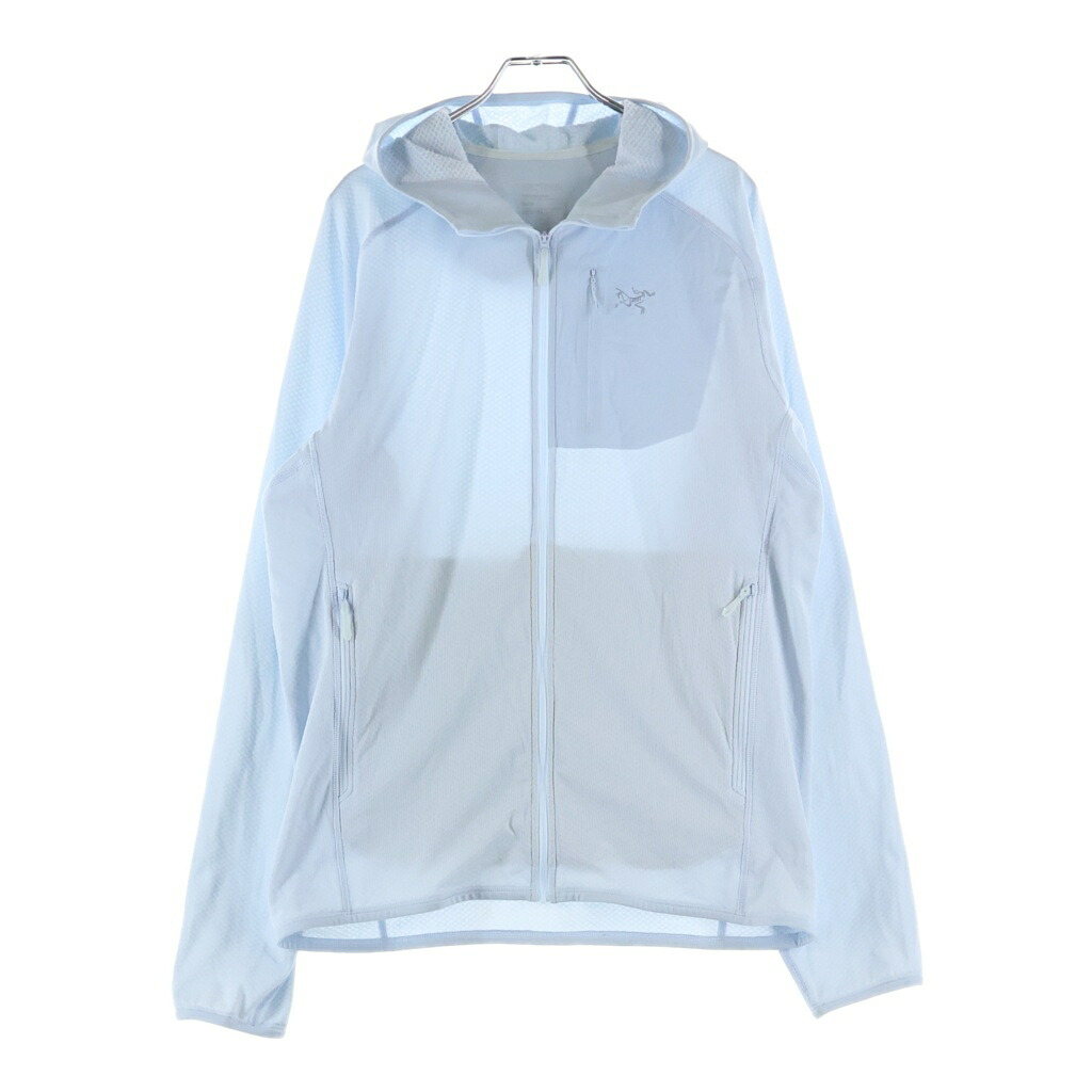 ARC\u0027TERYX(アークテリクス) 大きさ:M 24SS DELTA HOODY 三角州 ジップアップパーカー フーディー 青色 X000007743【中古】【座標軸B】【色合い青色】【取りまわしバス発着場BRING梅田茶屋町店】