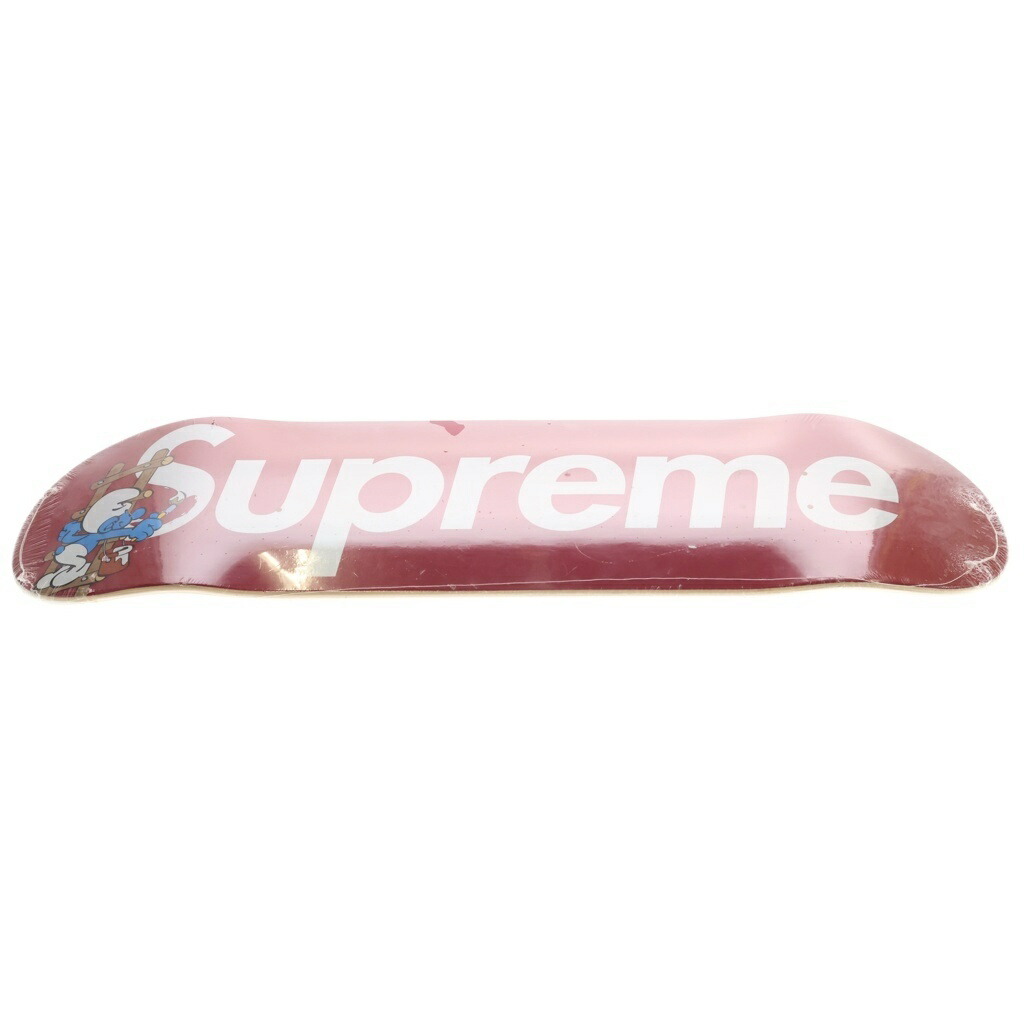 SUPREME(シュプリーム) 20AW x Smurfs Deck ボックスロゴペイントスケートボードデッキ 赤いこと【新古品/中古】【度合いS】【色つや赤いこと】【取りまわしバス発着場BRING札幌店】