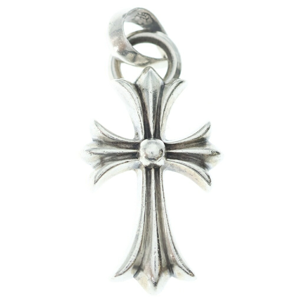 CHROME HEARTS(クロムハーツ) 大きさ:- CH CRS SML W/BALE Wベイル スモールCHはりつけ台 シャンデリヤとっ始め しろがね色 BCA218【中古】【度合いC】【色つやしろがね色】【取りまわしバス発着場BRING梅田茶屋町店】