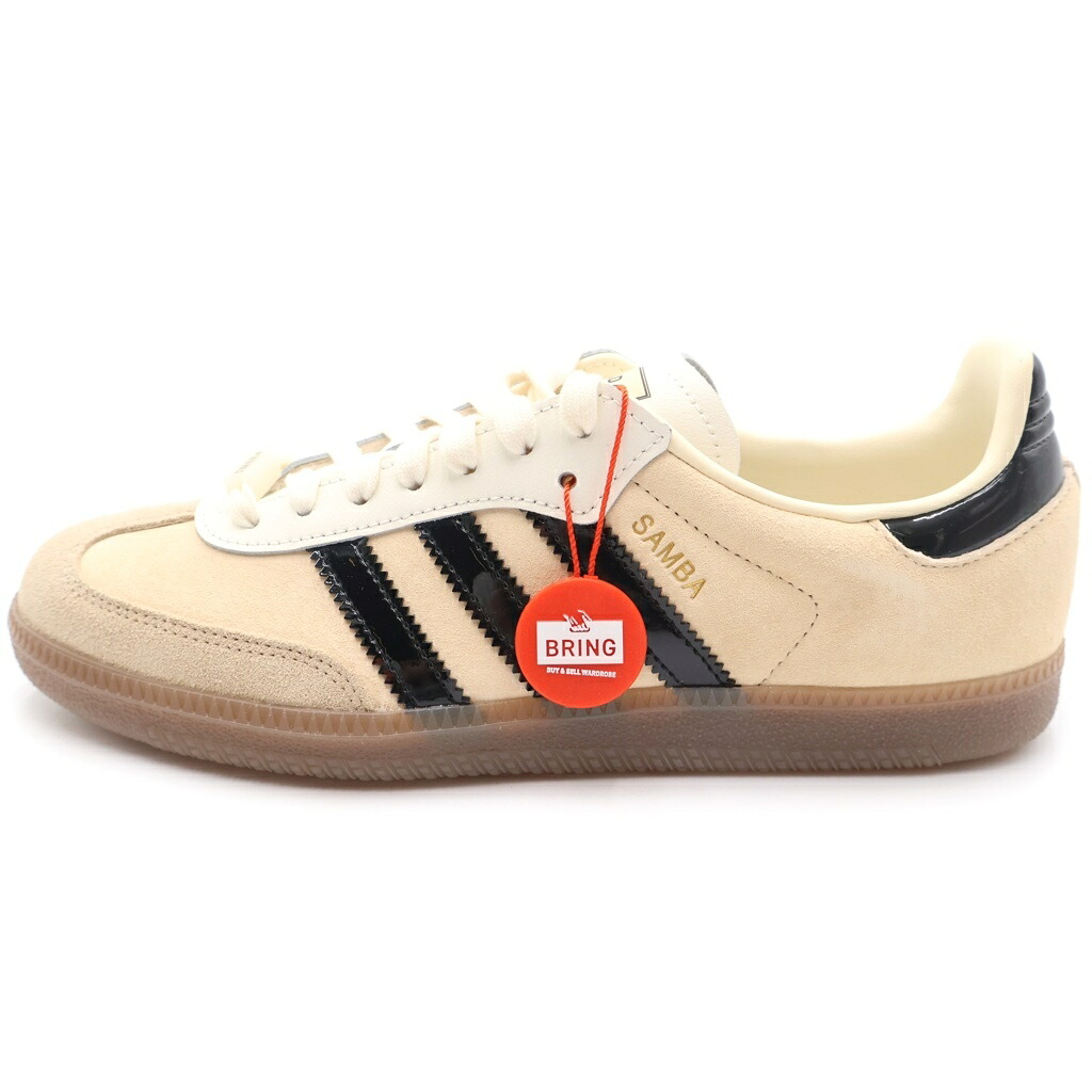 adidas(アディダス) サイズ:26.0cm SAMBA OG BUBBLE TEA TAIPEI サンバ オージー バブル ティー タイペイ ローカットスニーカー ベージュ US8/26cm JP5197【新古品/中古】【程度S】【カラーベージュ】【オンライン限定商品】｜ブランド買取・販売　BRING