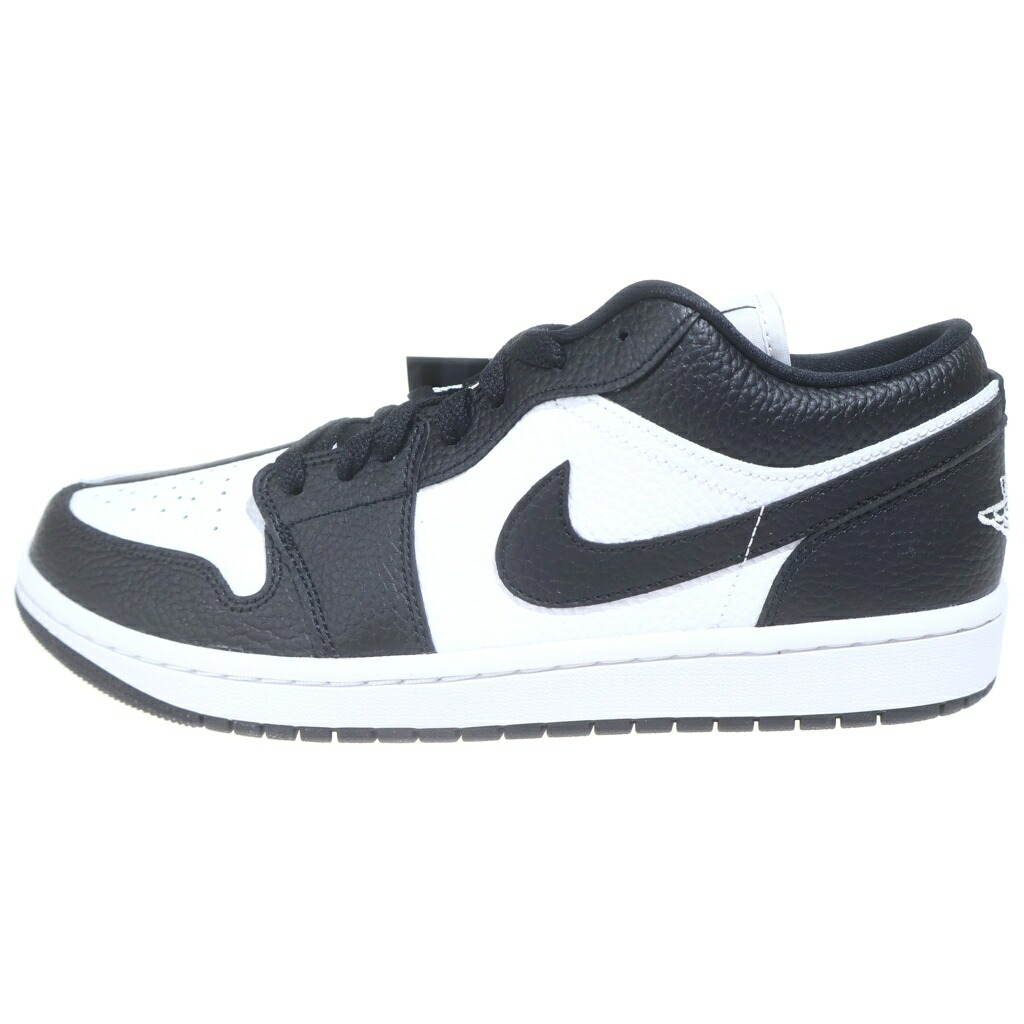 NIKE(ナイキ) 大きさ:US11.5/28.5糎 Women\u0027s AIR JORDAN 1 Low Homage ウィメンズ エアジョーダン1 置き目 オマージュ ローカットスニーカー 黒いこと/白いこと US11.5/28.5糎 DR0502-101【新古品/中古】【座標軸S】【色合い黒いこと】【オンライン制限事項商いもの】