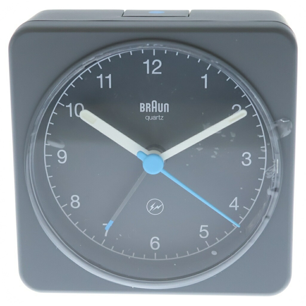 NO BRAND(否ブランド名) Braun × FRAGMENT 赤銅色×欠けら Alarm clock アラームク鍵を掛ける 時辰儀 BC03GFU【新古品/中古】【度合いS】【色つや薄墨色】【オンライン押さえる商いもの】