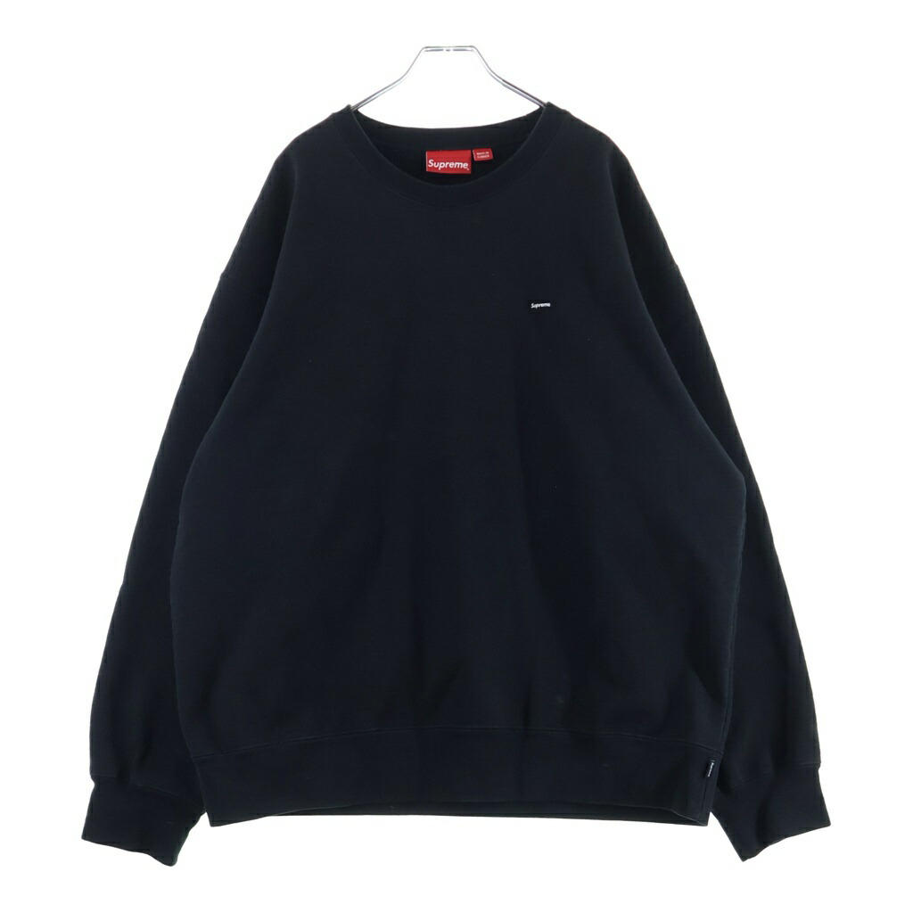 SUPREME(シュプリーム) 大きさ:XL Small Box Logo スモールボックスロゴ スウェットトレーナー 黒いこと【中古】【座標軸B】【色つや黒いこと】【取りまわしバス発着場BRING梅田茶屋町店】