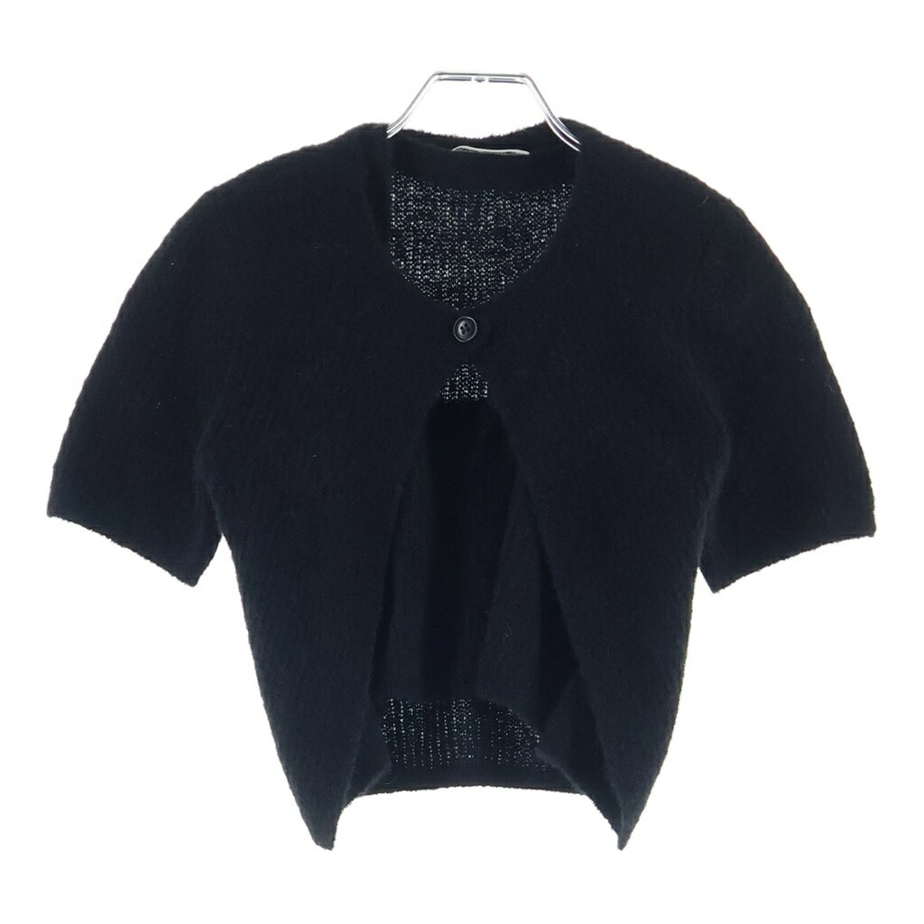 ALEXANDER WANG(アレキサンダーワン) 大きさ:XS 遊撃手衣袂 ツイン書き割りジレー 黒いこと 4KC3221022【中古】【度合いA】【色つや黒いこと】【取りまわしバス発着場新宿】