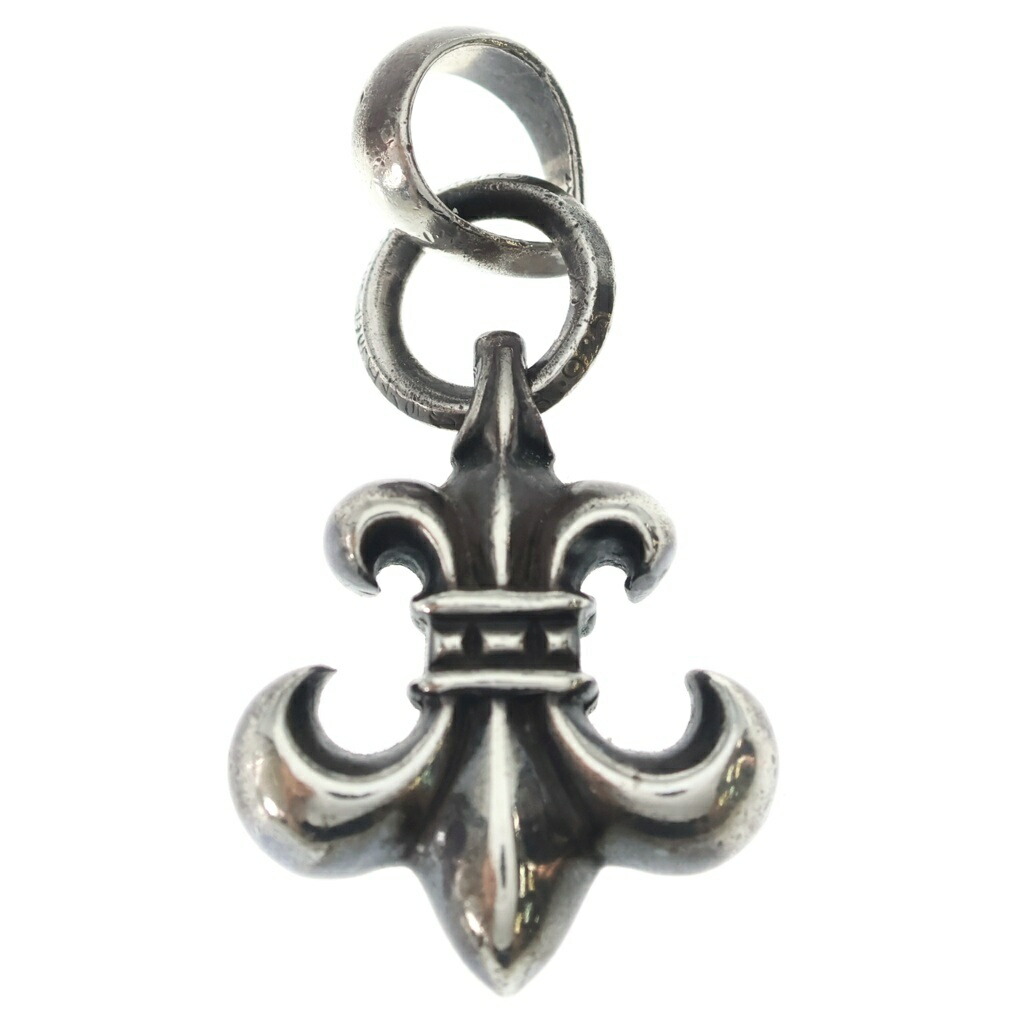 CHROME HEARTS(クロムハーツ) BS FLUER W BALE BS太陽フレア Wベイル シャンデリヤいの一番 しろがね色 BCA211【中古】【座標軸B】【色合いしろがね色】【取りまわしバス発着場OneStyle新宿店】