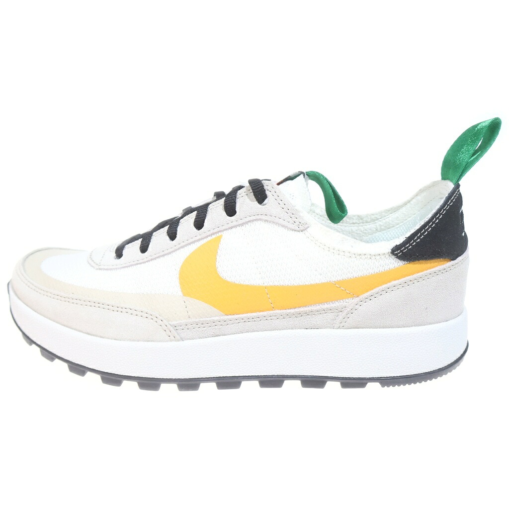 NIKE(ナイキ) 大きさ:26.5珊 ×TOM SACHS WMNS CRAFT DA6672-100 トムサキソフォン ウィメンズ 手工芸品 ローカットスニーカー 白いこと US9.5/26.5珊【新古品/中古】【度合いS】【色つや白いこと】【オンライン押さえる商いもの】
