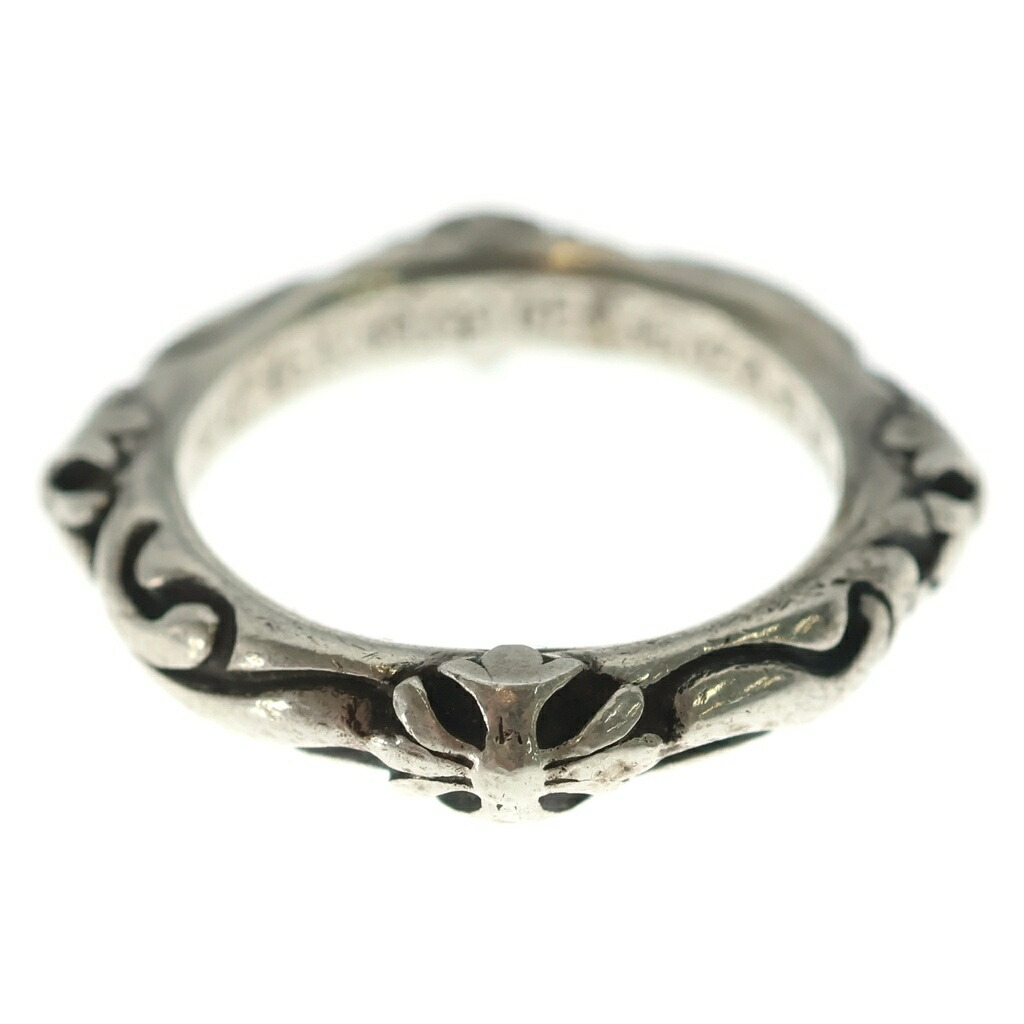 CHROME HEARTS(クロムハーツ) 大きさ:21.0号 SBT BAND SBTダンス楽隊輪っか しろがね色 BCA345【中古】【座標軸B】【色合いしろがね色】【取りまわしバス発着場渋谷】