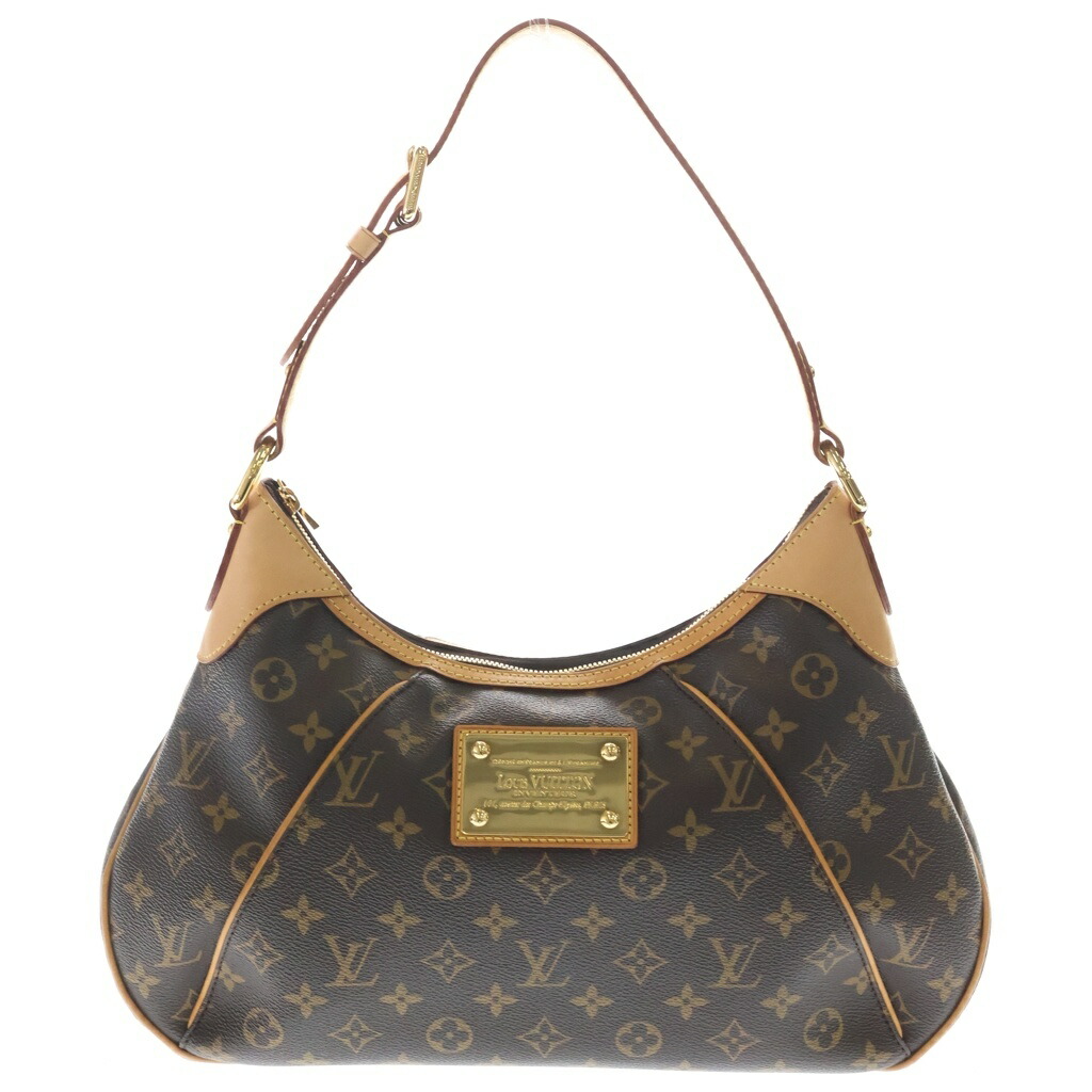 LOUIS VUITTON(ルイヴィトン) モノグラム テムズGM 一ショルダーバッグ 赤銅色 PVC M56383【中古】【座標軸B】【色合い赤銅色】【取りまわしバス発着場BRING梅田茶屋町店】