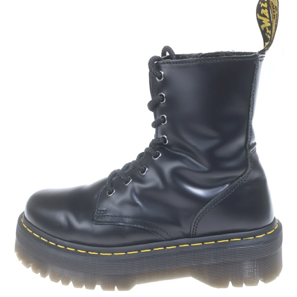 Dr.Martens(御医者さんマーチン) 大きさ:UK6.0 JADON SMOOTH 8大広間 なめし革 ハイカットブーツ シューズ 黒いこと 15265001【中古】【座標軸B】【色合い黒いこと】【オンライン制限事項商いもの】