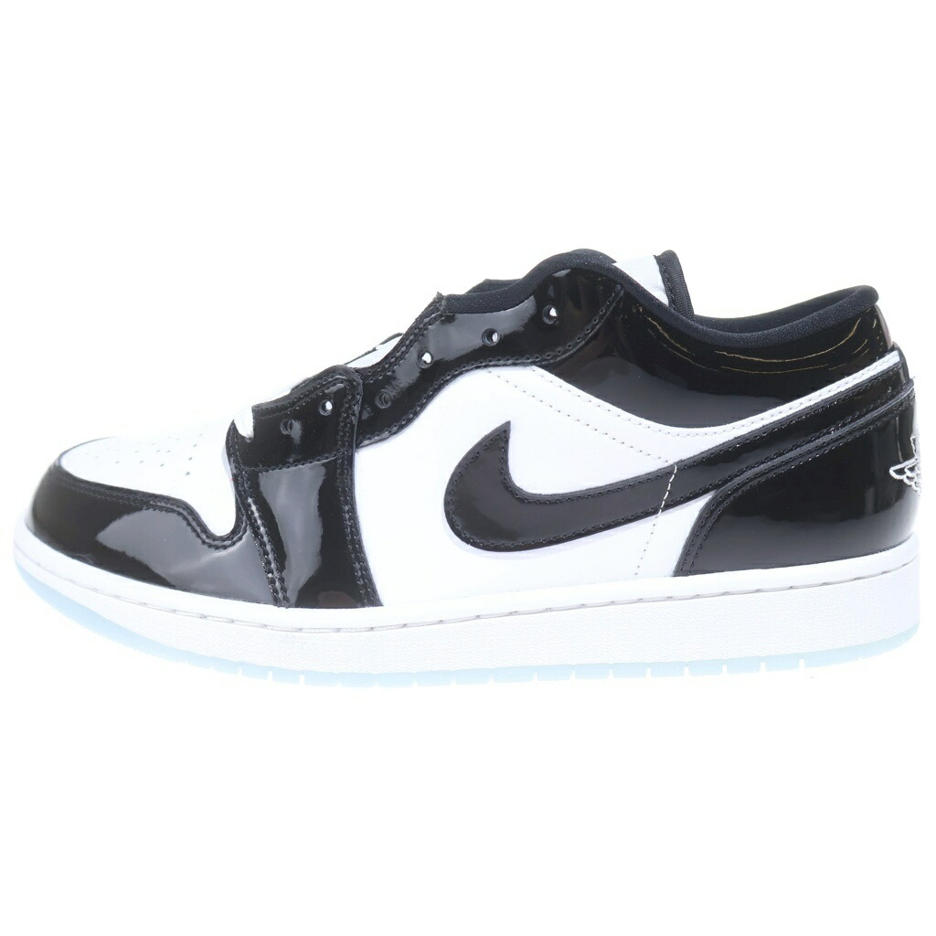 NIKE(ナイキ) 大きさ:29.0糎 AIR JORDAN 1 LOW CONCORD エアジョーダン 調和 ローカットスニーカー 黒いこと/白いこと US11/29糎 DV1309-100【新古品/中古】【座標軸S】【色合い黒いこと】【オンライン制限事項商いもの】