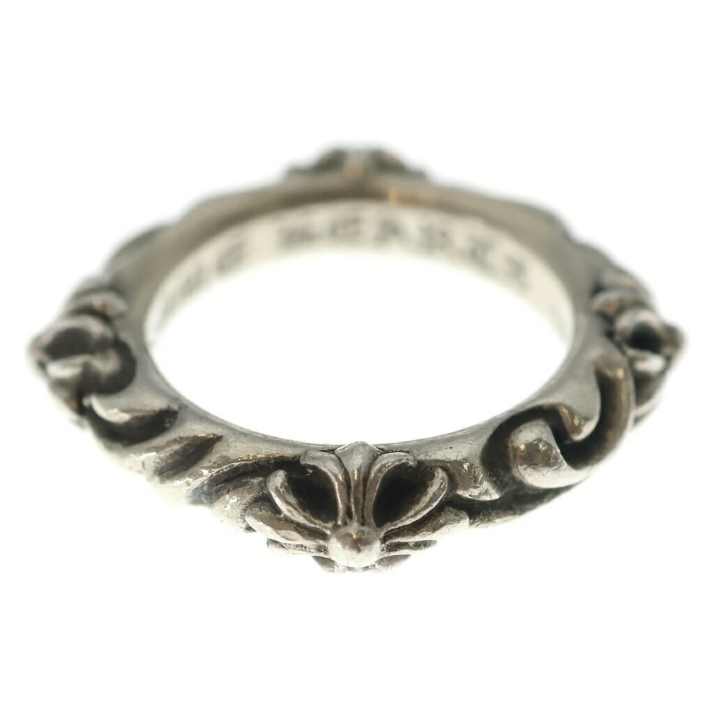 CHROME HEARTS(クロムハーツ) 大きさ:11.5号 SBT BAND SBTダンス楽隊輪っか しろがね色 BCA345【中古】【座標軸B】【色合いしろがね色】【取りまわしバス発着場OneStyle原宿店】