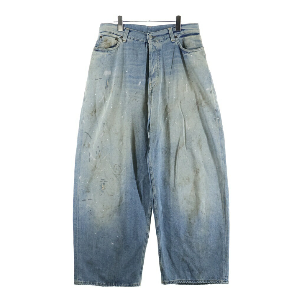 Acne Studios(アクネ ストゥディオズ) サイズ:48 2023M FN Trafalgar スーパーバギーフィットジーンズ ユーズド加工 ボタンフライデニムパンツ インディゴ B00343【中古】【程度B】【カラーブルー】【取扱店舗BRING渋谷ANNEX店】|ブランド買取・販売 BRING