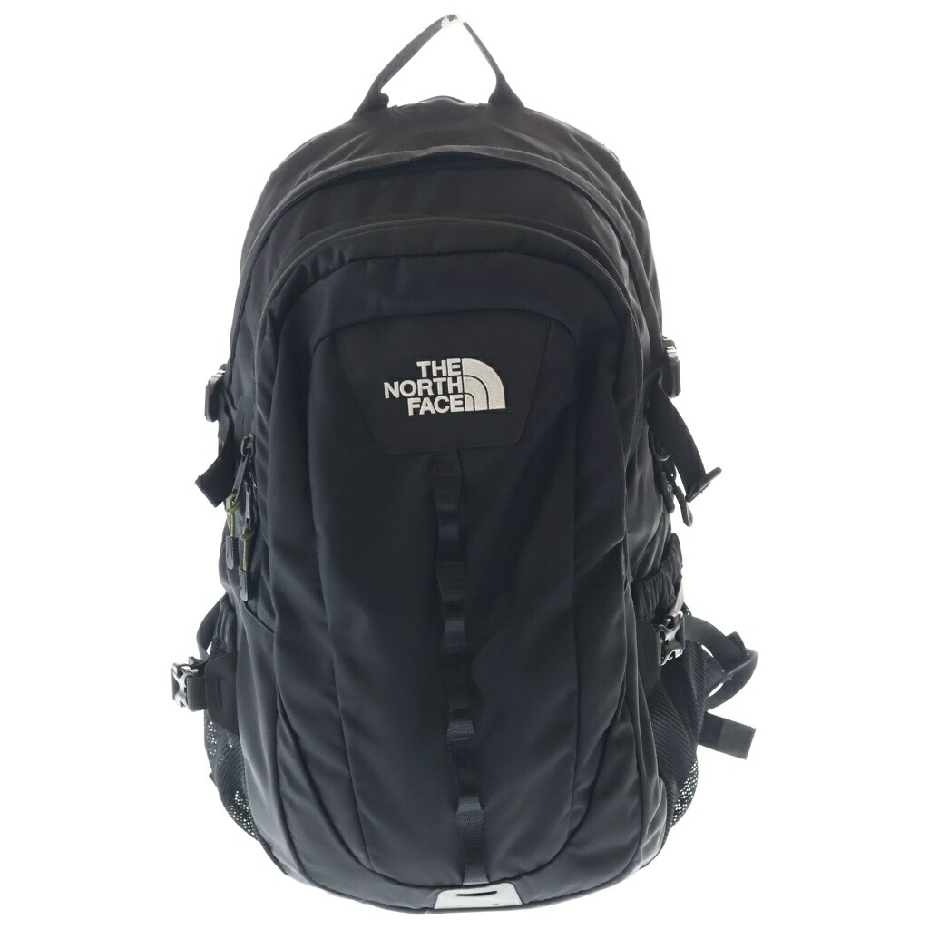 THE NORTH FACE(ザノースフェイス) HOT SHOT 熱っぽい打つこと うしろ側容器に並べる 黒いこと 背嚢 NM72302【中古】【座標軸A】【色つや黒いこと】【オンライン押さえる商いもの】