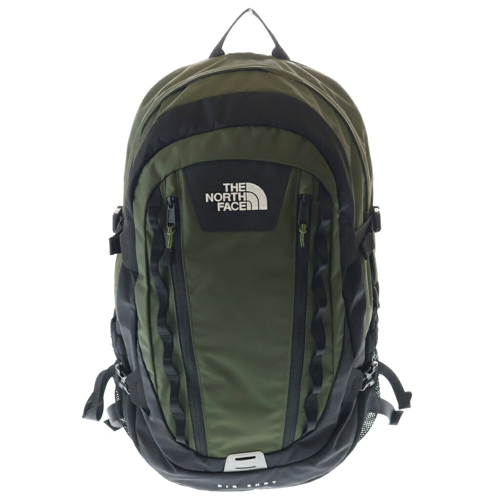 THE NORTH FACE(ザノースフェイス) BIG SHOT ビッグ打つこと うしろ側容器に並べる カーキ 背嚢 NM72301【中古】【座標軸A】【色つやカーキ】【オンライン押さえる商いもの】