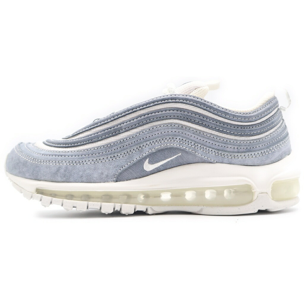 NIKE(ナイキ) 大きさ:24.0珊 22AW ×COMME des GARCONS HOMME PLUS AIR MAX97 DX6932-001 コムデギャルソンオムプリュス エア湖マックス97 ローカットスニーカー 薄墨色 US6/24珊【新古品/中古】【度合いS】【色つや薄墨色】【オンライン押さえる商いもの】