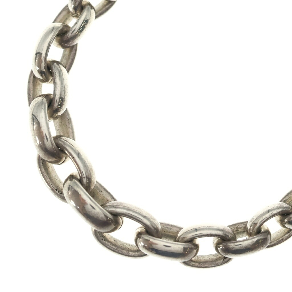 Llife() RIPPLE NECKLACE リップル 首飾り しろがね色【中古】【座標軸A】【色合いしろがね色】【オンライン制限事項商いもの】