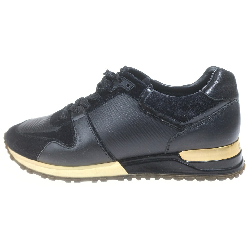 LOUIS VUITTON(ルイヴィトン) サイズ:37 ダミエ レザー レースアップ ローカットシューズ スニーカー ブラック レディース GO0135【中古】【程度B】【カラーブラック】【オンライン限定商品】｜ブランド買取・販売　BRING