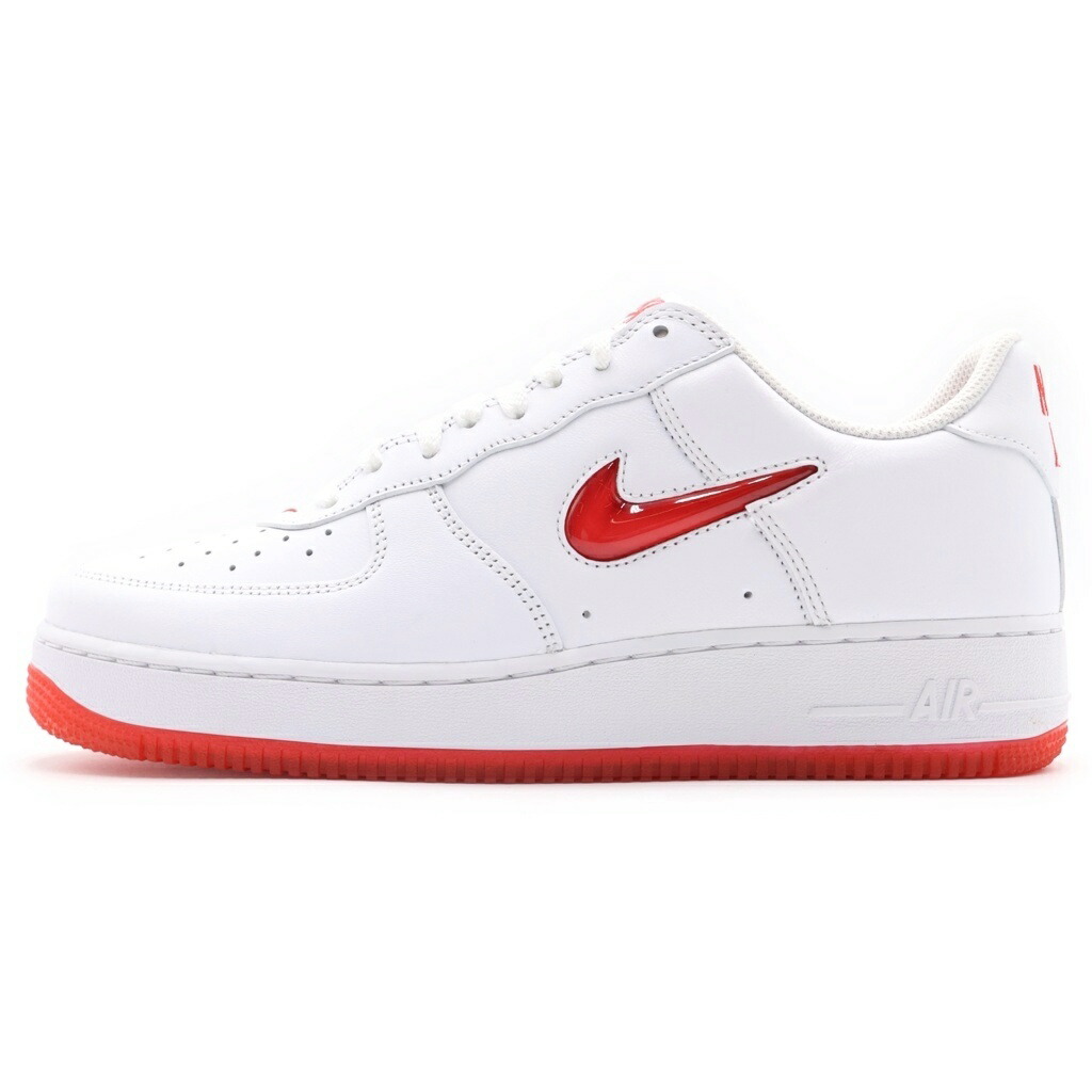 NIKE(ナイキ) 大きさ:27.5糎 AIR FORCE 1 LOW RETRO COLOR OF THE MONTH RED JEWELS 空軍1 カラーオブザマンス レッドジュエルズ ローカットスニーカー US9.5/27.5糎 FN5924-101【新古品/中古】【座標軸S】【色合い白いこと】【オンライン制限事項商いもの】