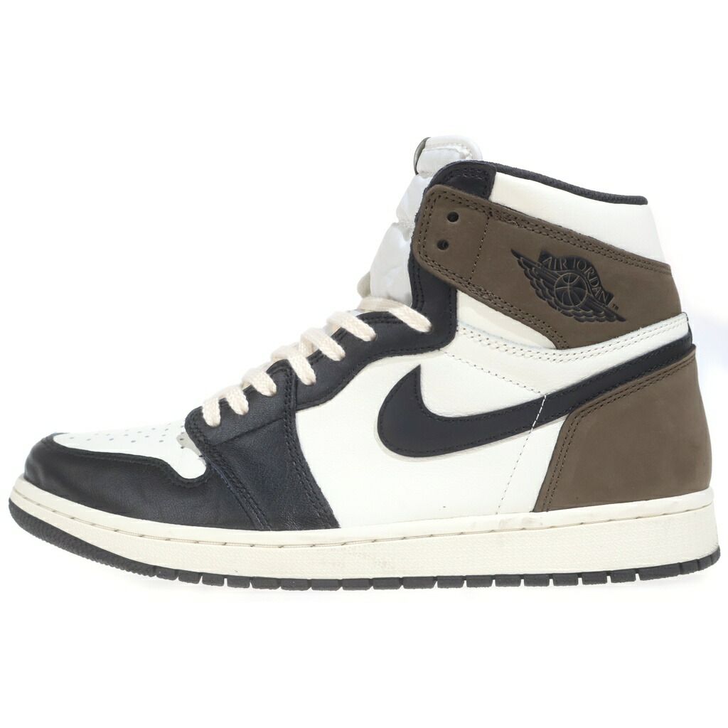 NIKE(ナイキ) 大きさ:29.5珊 AIR JORDAN 1 RETRO HIGH OG DARK MOCHA エアジョーダン1 レトロ 暗然たるモカ ハイカットスニーカー 赤銅色 US11.5/29.5珊 555088-105【中古】【度合いB】【色つや赤銅色】【オンライン押さえる商いもの】
