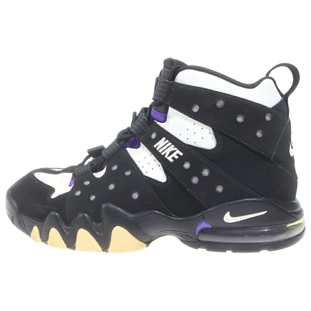 NIKE(ナイキ) 大きさ:28.5糎 NIKE Air Max2 CB \u002794 スニーカー 黒いこと×パープル #28.5【中古】【座標軸B】【色つや黒いこと】【オンライン押さえる商いもの】