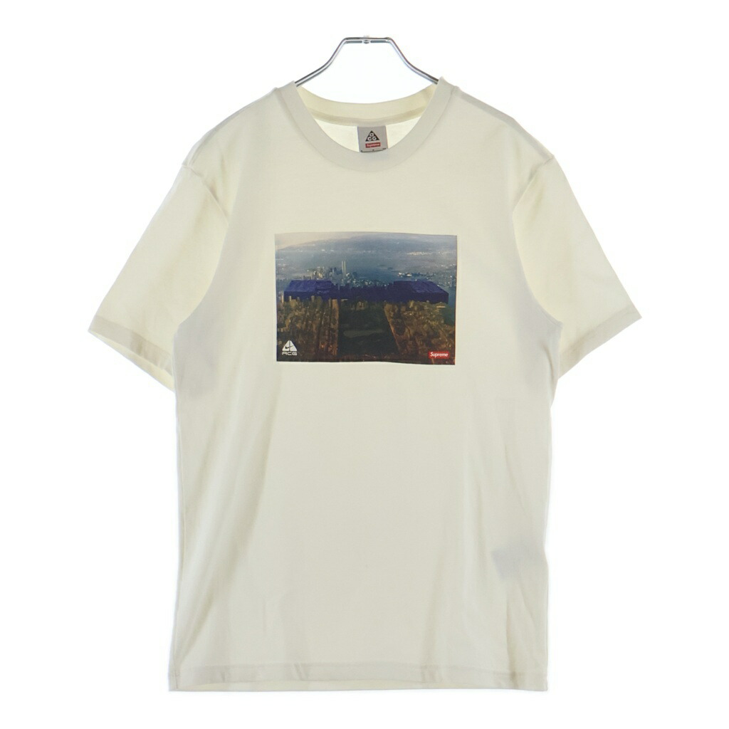 SUPREME(シュプリーム) 大きさ:S 22AW ×NIKE ACG Grid Tee White グリッド 労働者の一団のど首半袖プルオーバーカットソー 白いこと DO6860-133【中古】【座標軸A】【色合い白いこと】【取りまわしバス発着場BRING札幌店】