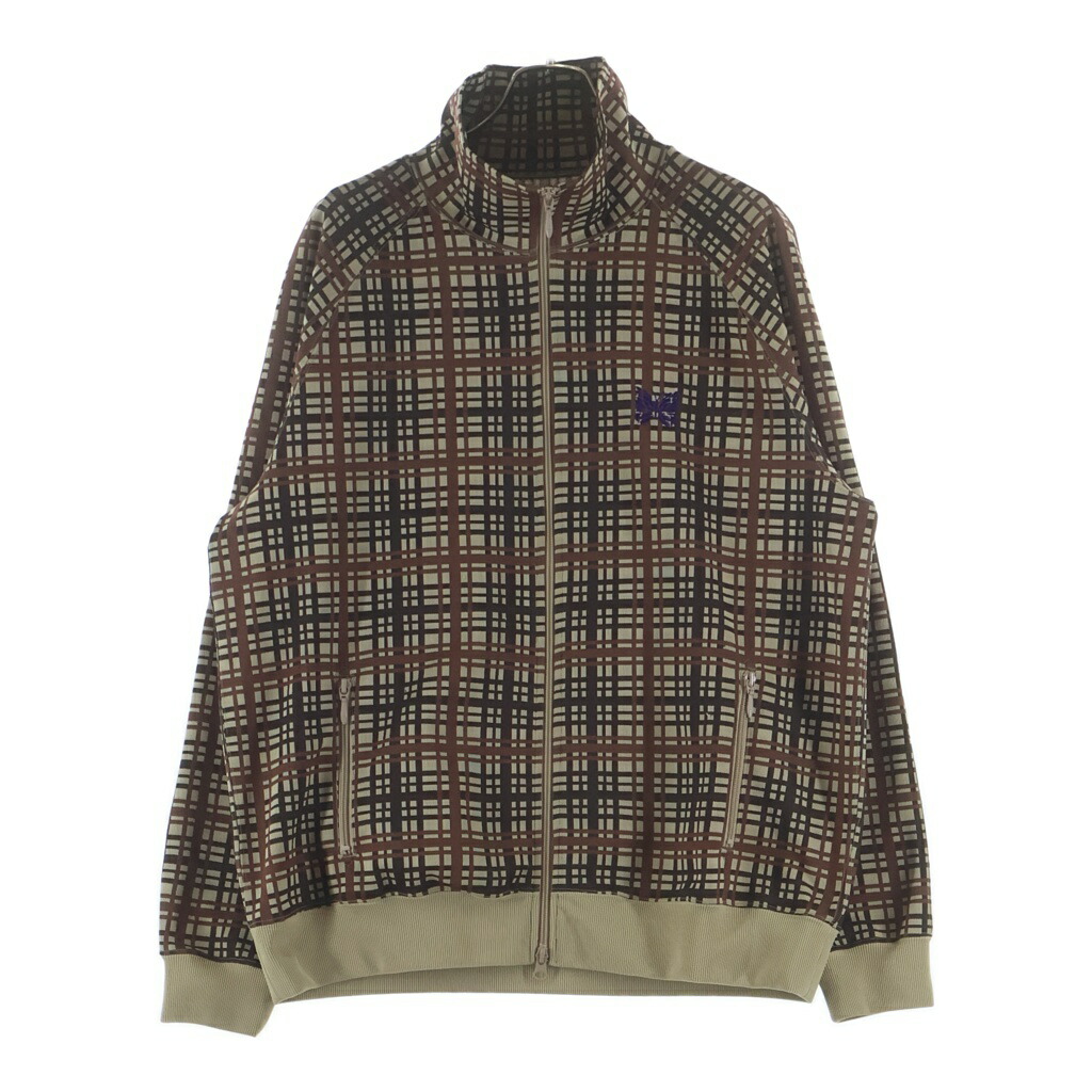 Needles(ニードルス) 大きさ:XL Track Jacket Poly Jacquard 照合のしるし 貨物自動車上衣 赤銅色 RW312【中古】【座標軸B】【色つや赤銅色】【取りまわしバス発着場BRING札幌店】