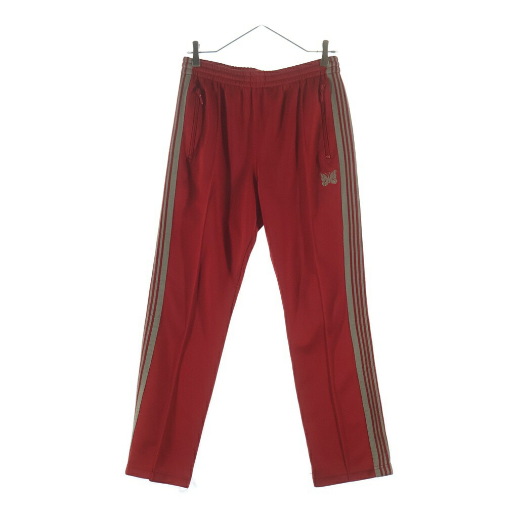 Needles(ニードルス) 大きさ:S Narrow Track Pant Poly Smooth ナロー 貨物自動車ズボン下 警察当局ヘアムース 赤いこと KP221【中古】【度合いB】【色つや赤いこと】【取りまわしバス発着場BRING札幌店】