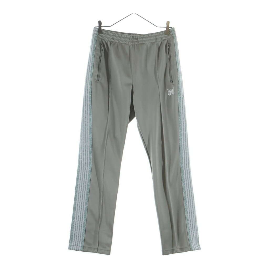 Needles(ニードルス) 大きさ:S TRACK PANT  側面伝達ルート 貨物自動車ズボン下 薄墨色 MR578【中古】【度合いB】【色つや薄墨色】【取りまわしバス発着場BRING札幌店】