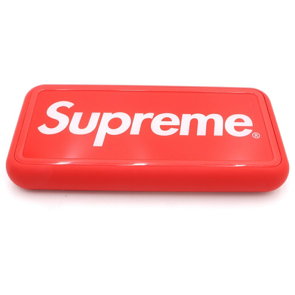 SUPREME(シュプリーム) 大きさ:XL mophie powerstation wireless XL 移動性乾電池 赤いこと【新古品/中古】【度合いS】【色つや赤いこと】【オンライン押さえる商いもの】