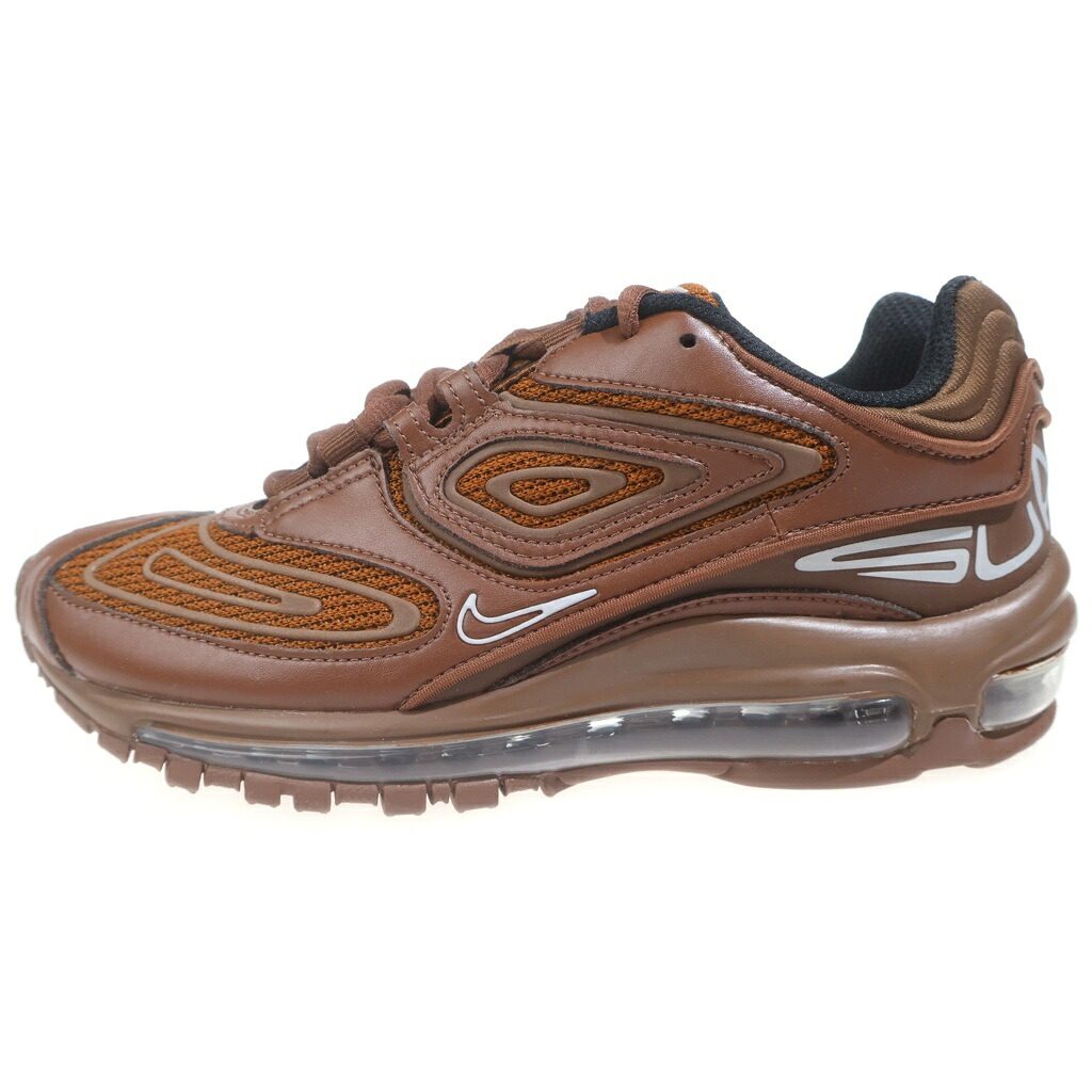 SUPREME(シュプリーム) サイズ:US6/24cm &times;NIKE Air Max 98 TL SP Brown エアマックス98 TL SP ブラウン US6/24CM DR1033-200【中古】【程度A】【カラーブラウン】【オンライン限定商品】｜ブランド買取・販売　BRING