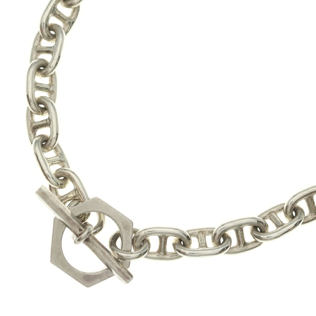 NO BRAND(否ブランド名) 大きさ:20.0inch SPARKING ROLO MARINA Necklace スパーキング ロロマリーナ 首飾りチェーン店 しろがね色【中古】【座標軸B】【色合いしろがね色】【オンライン制限事項商いもの】