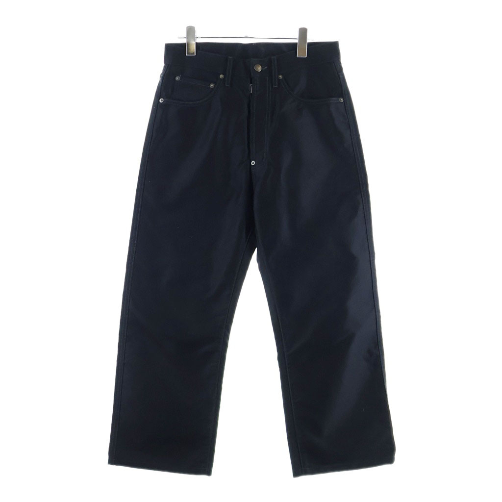 Maison Margiela(メゾンマルジェラ) 大きさ:28 24AW 5POCKET TROUSER PANTS 5隠し ロングズボン下 黒いこと S67天使の都市0039 M35096【中古】【度合いB】【色つや黒いこと】【取りまわしバス発着場AWESOME原宿店】