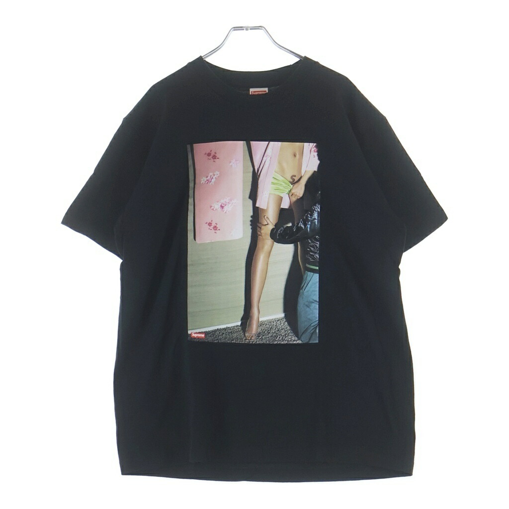 SUPREME(シュプリーム) 大きさ:M 22SS Model Tee 青写真 刷り上げる 労働者の一団のど首半袖プルオーバーカットソー 黒いこと【新古品/中古】【座標軸S】【色合い黒いこと】【取りまわしバス発着場BRING札幌店】