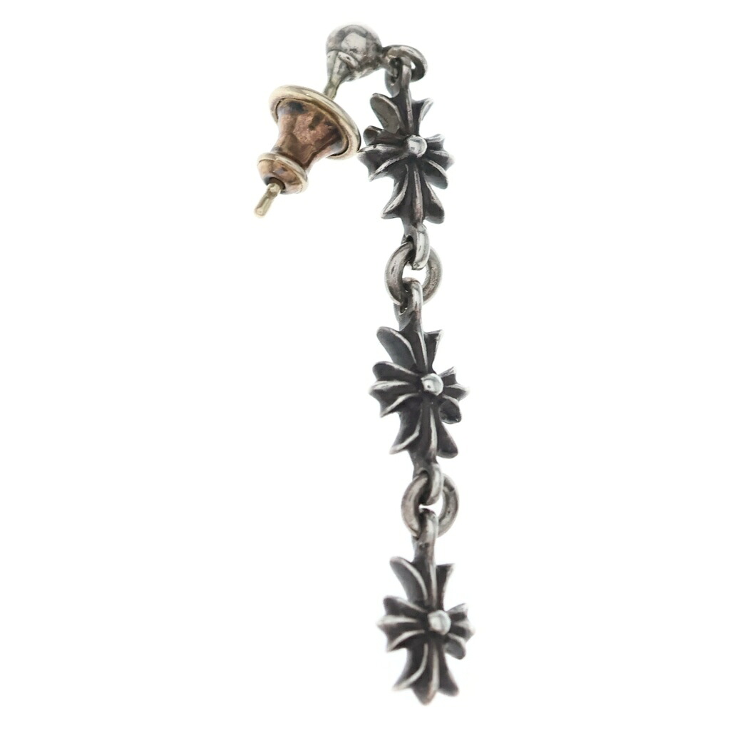 CHROME HEARTS(クロムハーツ) TINY E CH PLS 3 タイニーECHプラス3ドロップ ピアス シルバー BCA116【中古】【程度B】【カラーシルバー】【取扱店舗BRING福岡天神店】|ブランド買取・販売 BRING