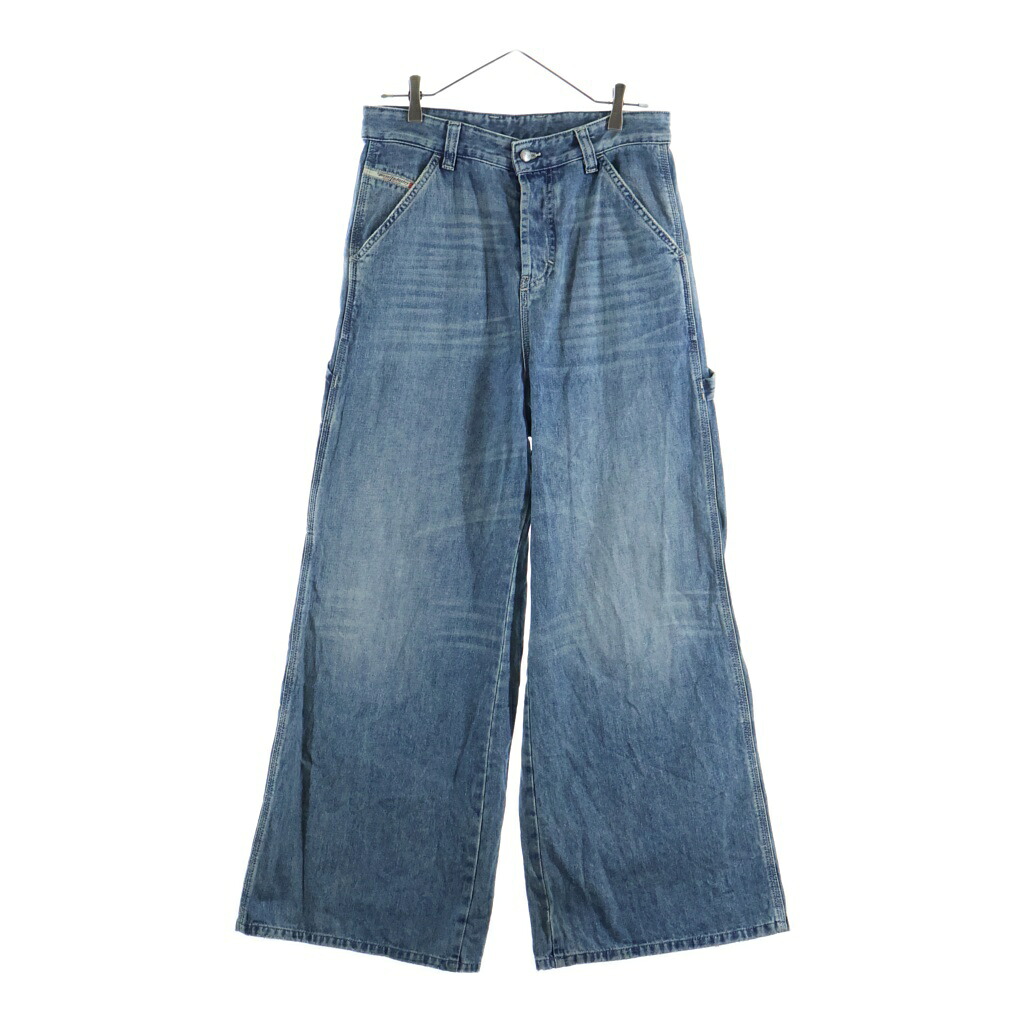 DIESEL(ディーゼル) サイズ:26 D-SIRE-W リラックスフィット ワイド デニムパンツ インディゴ A19262【中古】【程度B】【カラーブルー】【取扱店舗BRING福岡天神店】｜ブランド買取・販売　BRING