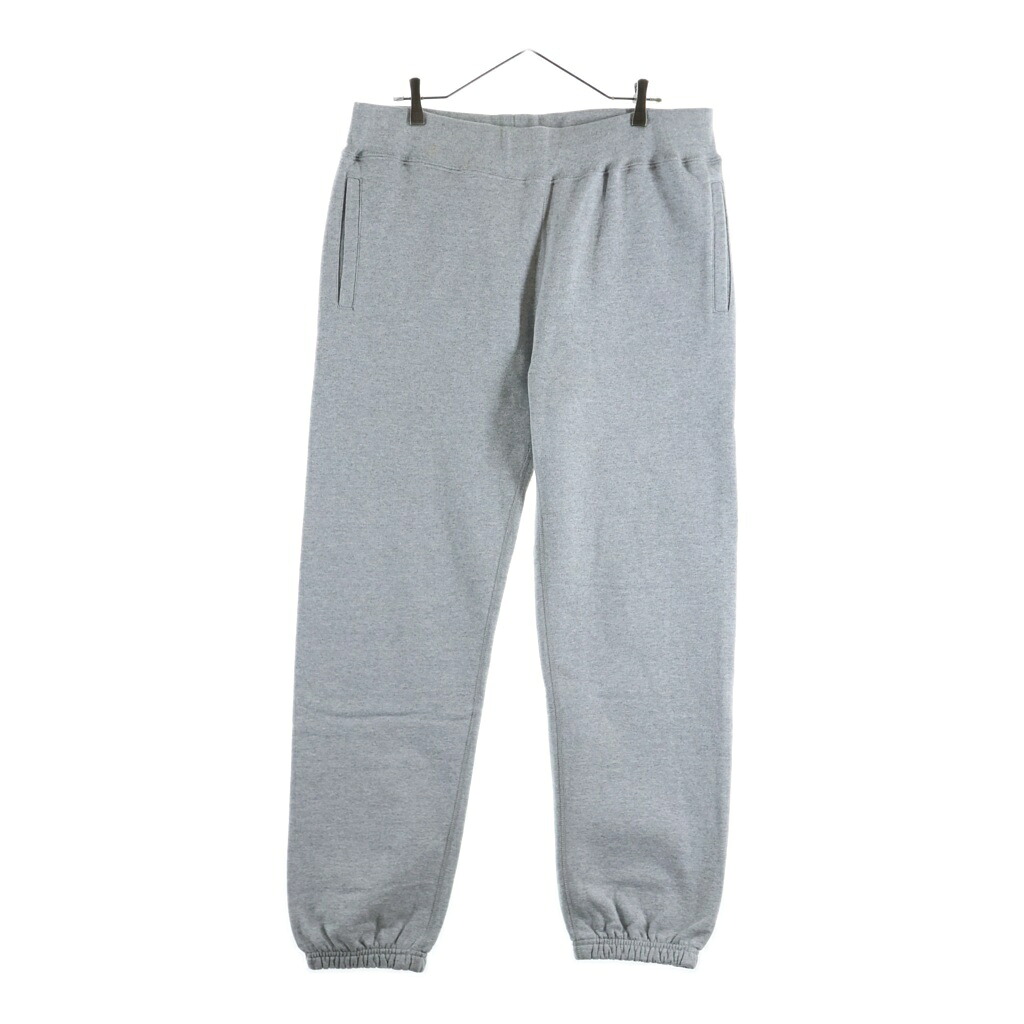 SUPREME(シュプリーム) 大いさ:LARGE 18SS CORNER LABEL SWEATPANT 端っこ下げ札 スウェットパンツ 薄墨色【中古】【座標軸B】【色合い薄墨色】【取りまわしバス発着場原宿】
