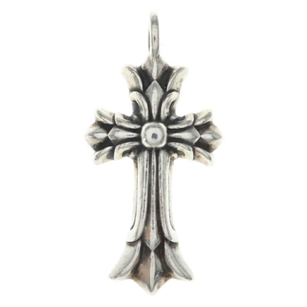 CHROME HEARTS(クロムハーツ) DBL CH CRS ダブルCH差し交わす惹きつける シャンデリヤいの一番 しろがね色 BCA248【中古】【座標軸B】【色合いしろがね色】【取りまわしバス発着場BRING亜米利加村店】