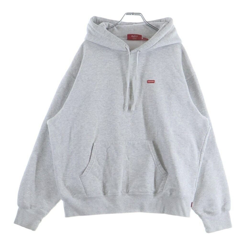 SUPREME(シュプリーム) サイズ:M 25AW Small Box Logo Hooded Sweatshirt スモールボックスロゴ フーデッドスウェットシャツ プルオーバーパーカー グレー【中古】【程度B】【カラーグレー】【取扱店舗BRING仙台店】|ブランド買取・販売 BRING