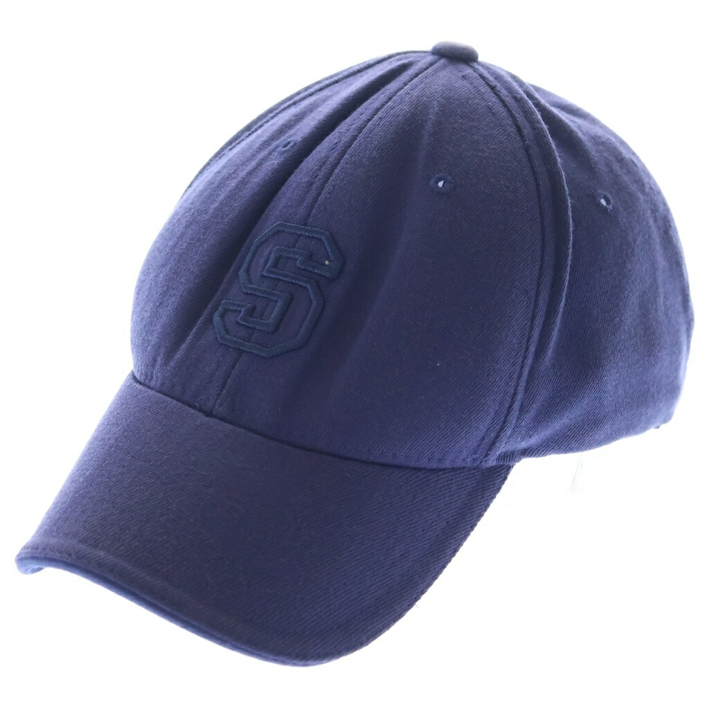 STUSSY(ステューシー) 大いさ:L-XL 90-00S OLD S LOGO CAP HATS 年寄りの ロゴタイプ刺しゅう 旗がしら かぶり笠 米国海軍【中古】【座標軸B】【カラーネイビー】【取りまわしバス発着場AWESOME高円寺店】