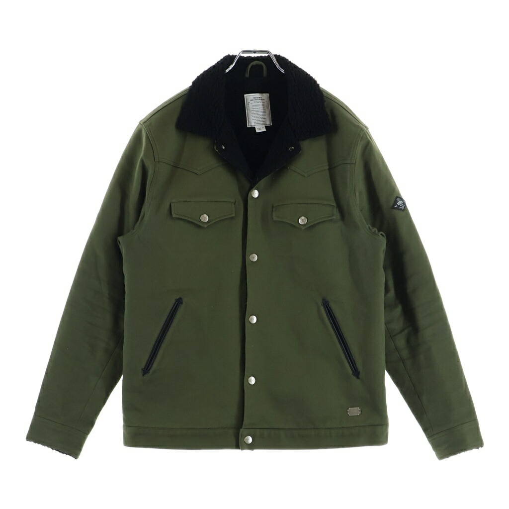 THE CRIMIE(ザ クライミー) 大きさ:XL BOBBY 2 BOA JACKET ボア 上衣 カーキ CIH5-JK25【中古】【度合いA】【色つやカーキ】【オンライン押さえる商いもの】