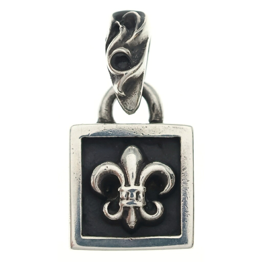 CHROME HEARTS(クロムハーツ) 大きさ:- FRAMED BS FLUER フレームドBS太陽フレア 引きつける シャンデリヤとっ始め しろがね色 BCA270【中古】【度合いB】【色つやしろがね色】【取りまわしバス発着場BRING心斎橋店】