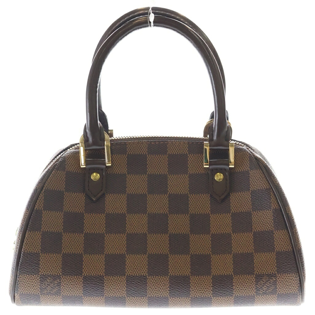 LOUIS VUITTON(ルイヴィトン) ダミエ リベラミニ ハンドバック N41436 赤銅色【中古】【度合いA】【色つや赤銅色】【取りまわしバス発着場BRING心斎橋店】