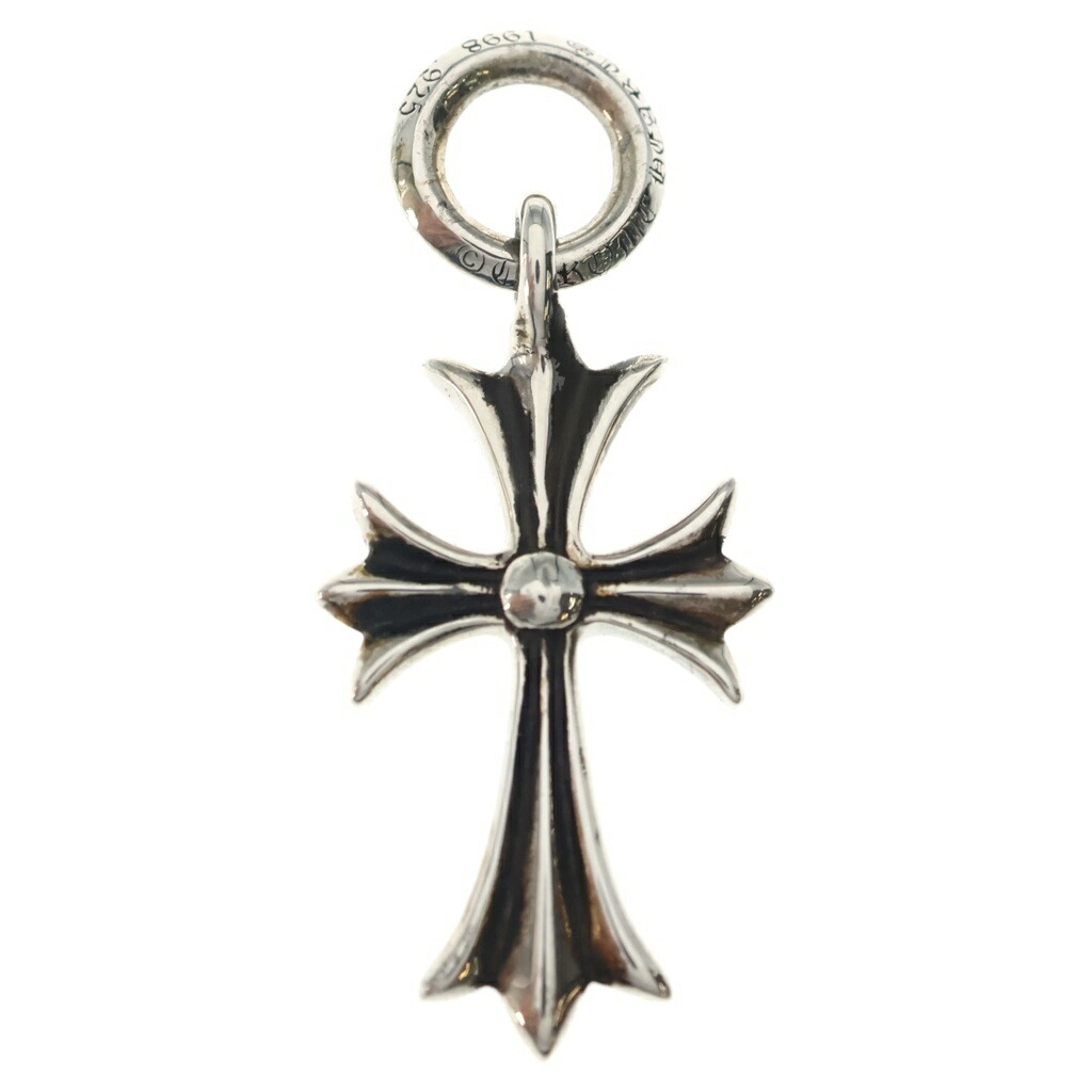 CHROME HEARTS(クロムハーツ) TINY CH CROSS タイニーCH差し交わす 惹きつける 首飾りいの一番 しろがね色 BCA382【中古】【座標軸A】【色合いしろがね色】【取りまわしバス発着場BRING横浜ビブレ店】