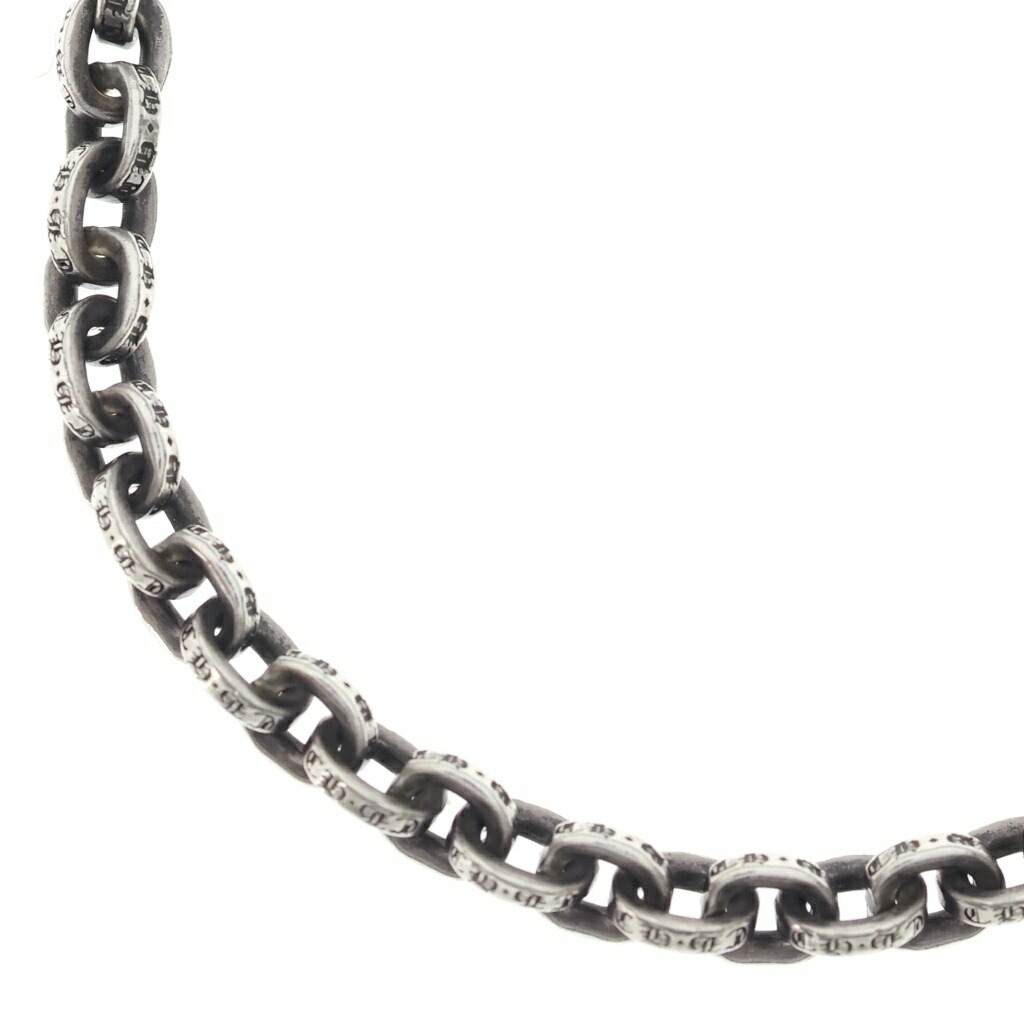 CHROME HEARTS(クロムハーツ) 大きさ:20.0inch PAPER CHAIN 20 ペーパーチェーンネックレス 20inch しろがね色BCA087【中古】【度合いB】【色つやしろがね色】【取りまわしバス発着場渋谷】