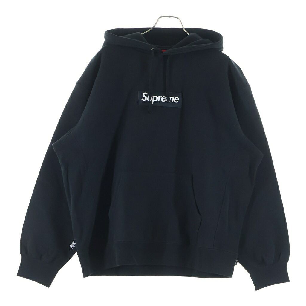 SUPREME(シュプリーム) 大きさ:L 25AW Box Logo Hooded Sweatshirt ボックス席ロゴタイプ フーディ 汗水 ティーシャツパーカー 黒いこと【新古品/中古】【度合いS】【色つや黒いこと】【取りまわしバス発着場原宿】