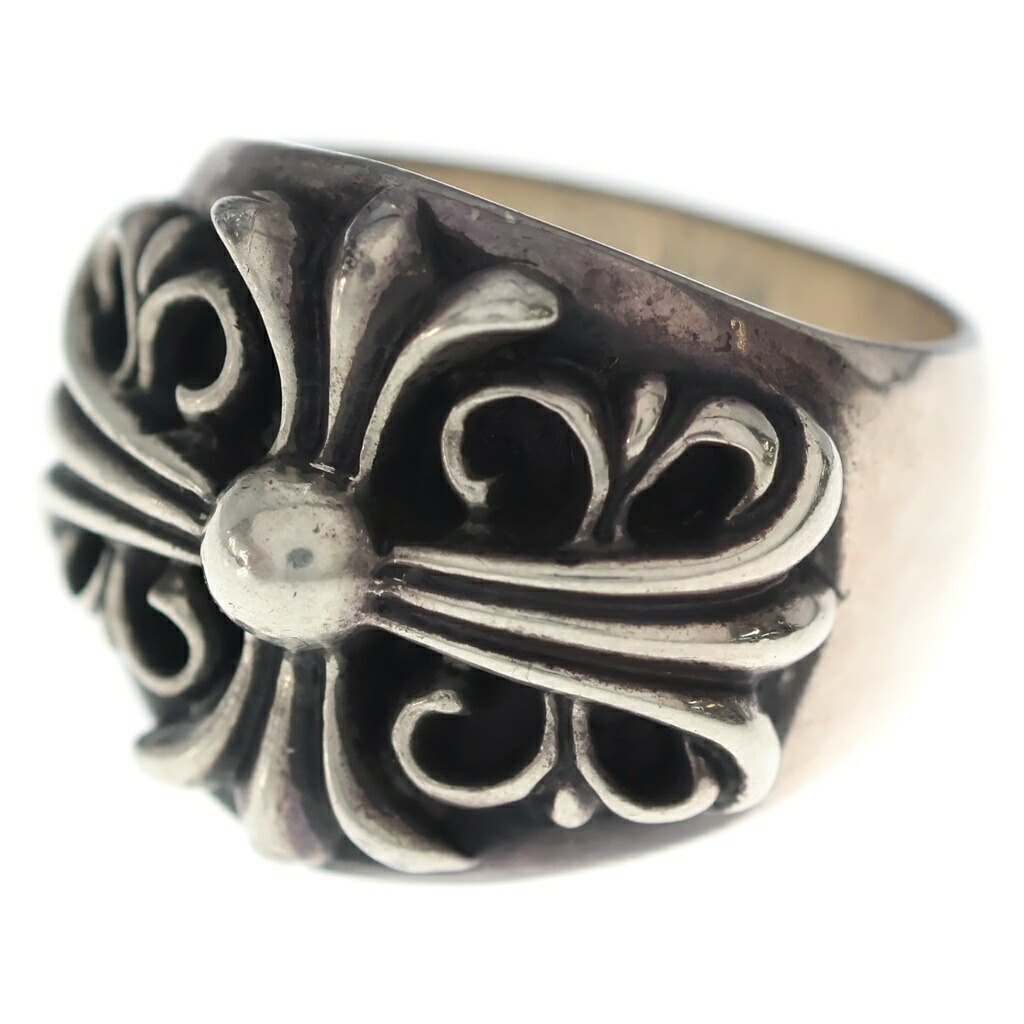 CHROME HEARTS(クロムハーツ) サイズ:22.0号 KEEPER RING キーパーリング シルバー BCA348【中古】【程度B】【カラーシルバー】【取扱店舗BRING WASTE_NOT】|ブランド買取・販売 BRING