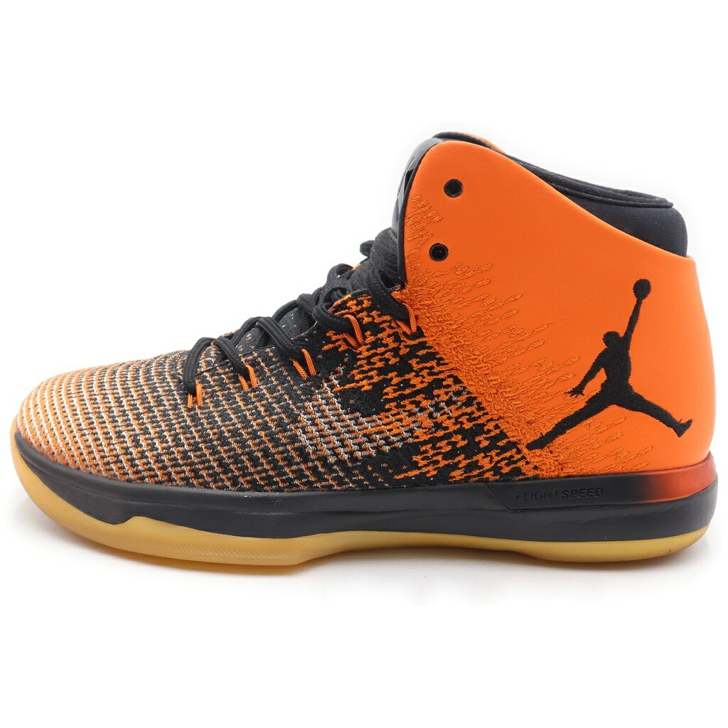 NIKE(ナイキ) 大きさ:26.5糎 AIR JORDAN XXX1 SHATTERED BACK BOARD 845037-021 大気圏 ジョーダン31 シャタード うしろ側ゲーム盤 ハイカットスニーカー オレンジ色/黒いこと US8.5/26.5糎【中古】【座標軸B】【色合いオレンジ色】【オンライン制限事項商いもの】
