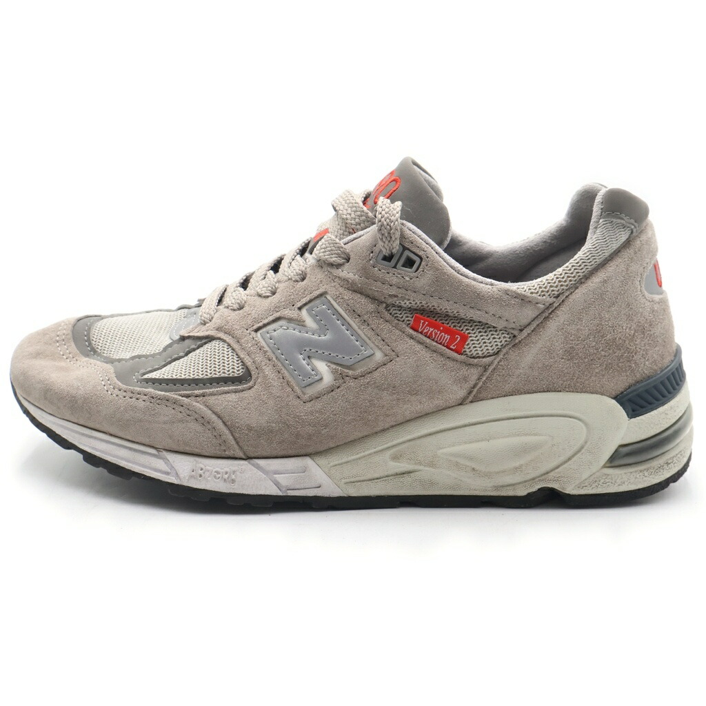 New Balance(ニュー平衡にする) 大きさ:26.5糎 M990VS2 990V2 ローカットスニーカー 薄墨色 US8.5/26.5糎【中古】【座標軸B】【色合い薄墨色】【オンライン制限事項商いもの】