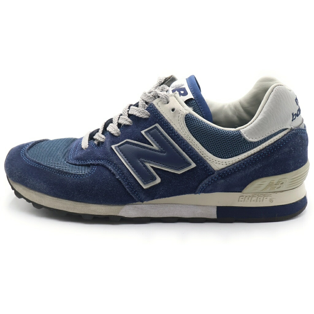 New Balance(ニュー平衡にする) 大きさ:26.5糎 OU576ANN 576 35TH ANNIVESARY 35周年不死化 ローカットスニーカー 米国海軍 US8.5/26.5糎【中古】【座標軸B】【カラーネイビー】【オンライン制限事項商いもの】
