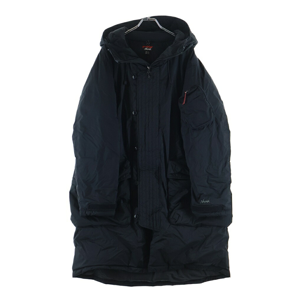 NANGA(ナンガ) サイズ:L AURORA TEX DOWN FIELD HALF COAT オーロラテックス ダウン フィールド ハーフ コート ジャケット ブラック ND2441-1C006-A【中古】【程度A】【カラーブラック】【オンライン限定商品】｜ブランド買取・販売　BRING 13,571円
